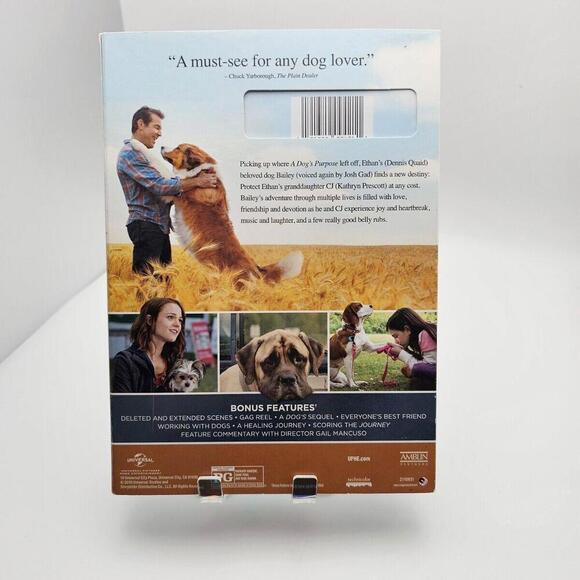 A Dog's Journey (DVD, 2019) - Picture 2 of 2
